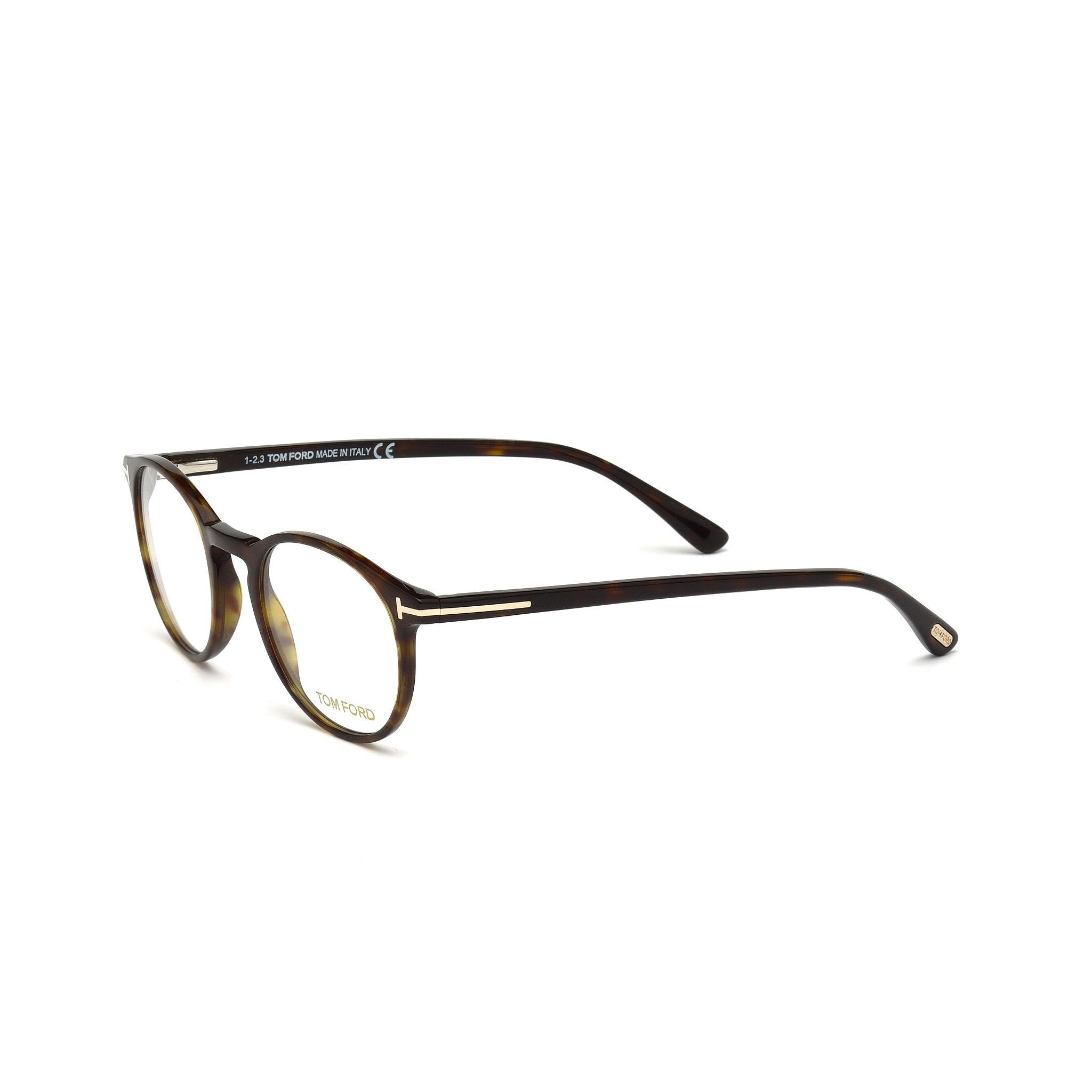 Ft5294 Classic Round Tortoiseshell Acetate Eyeglasses