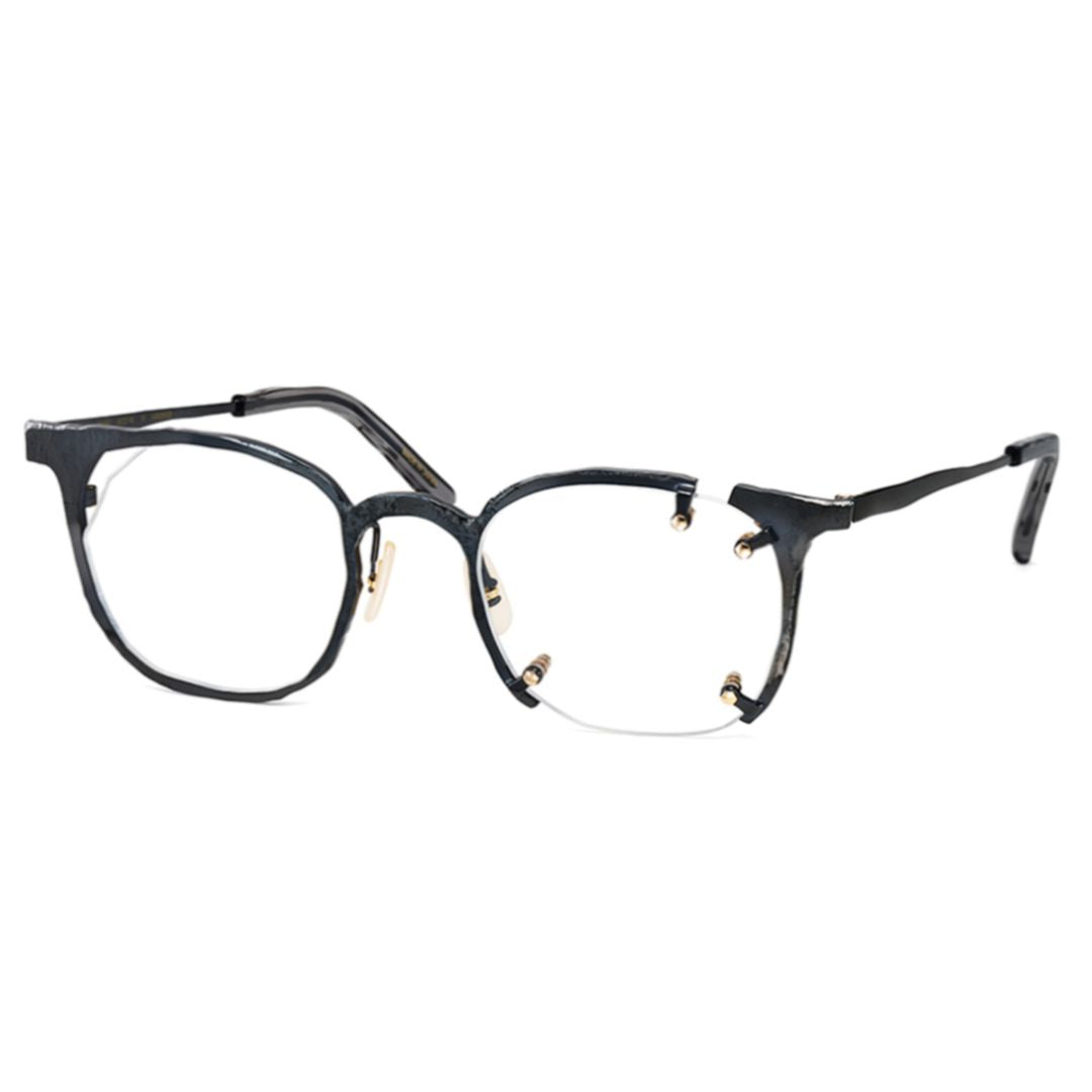 Mm-0061 Semi-Rimless Titanium Eyeglasses