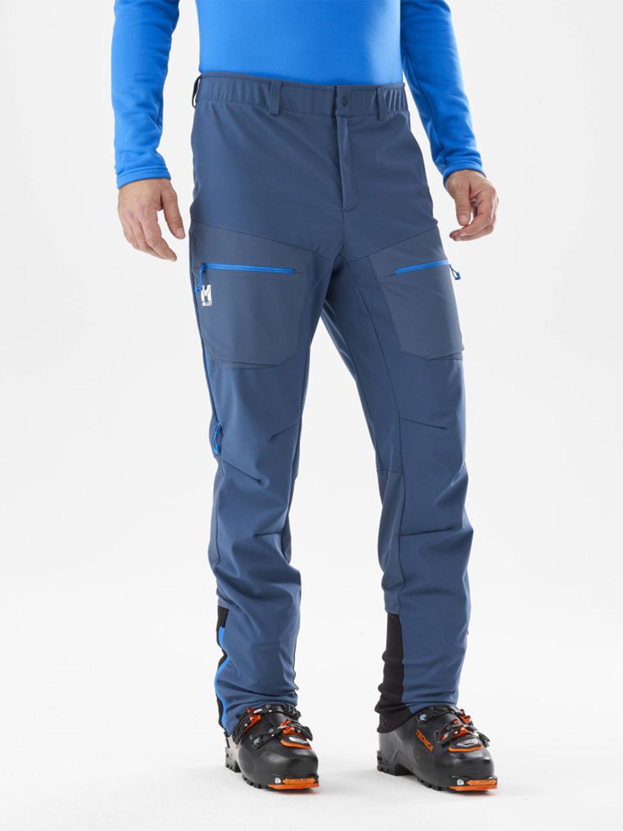 Blue M White Shield Performance Pants