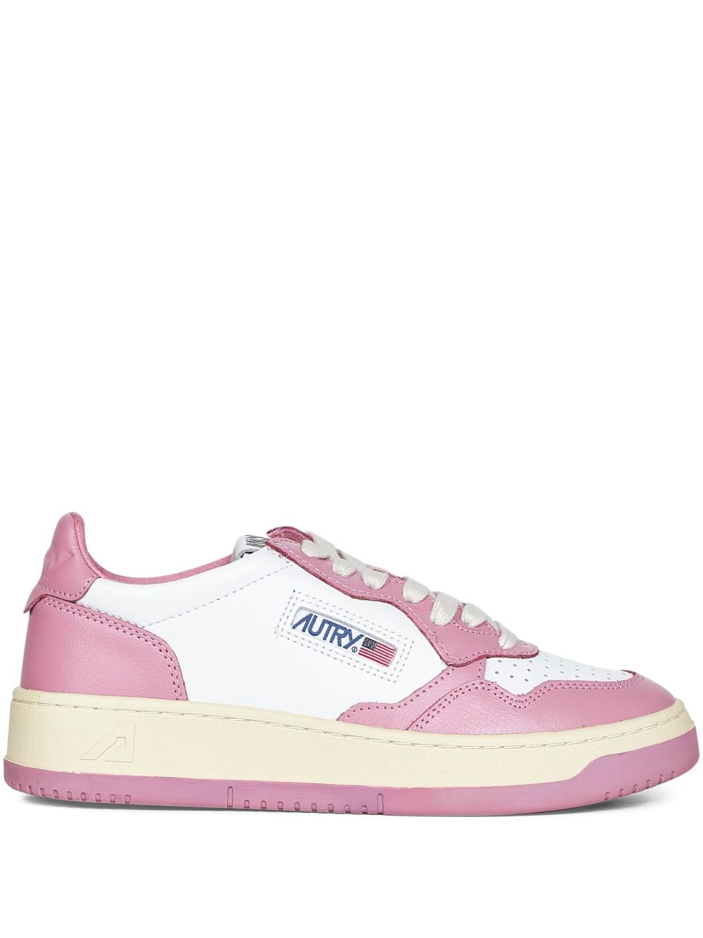 Low-Cut Sneakers With Micro-Perforated Toe