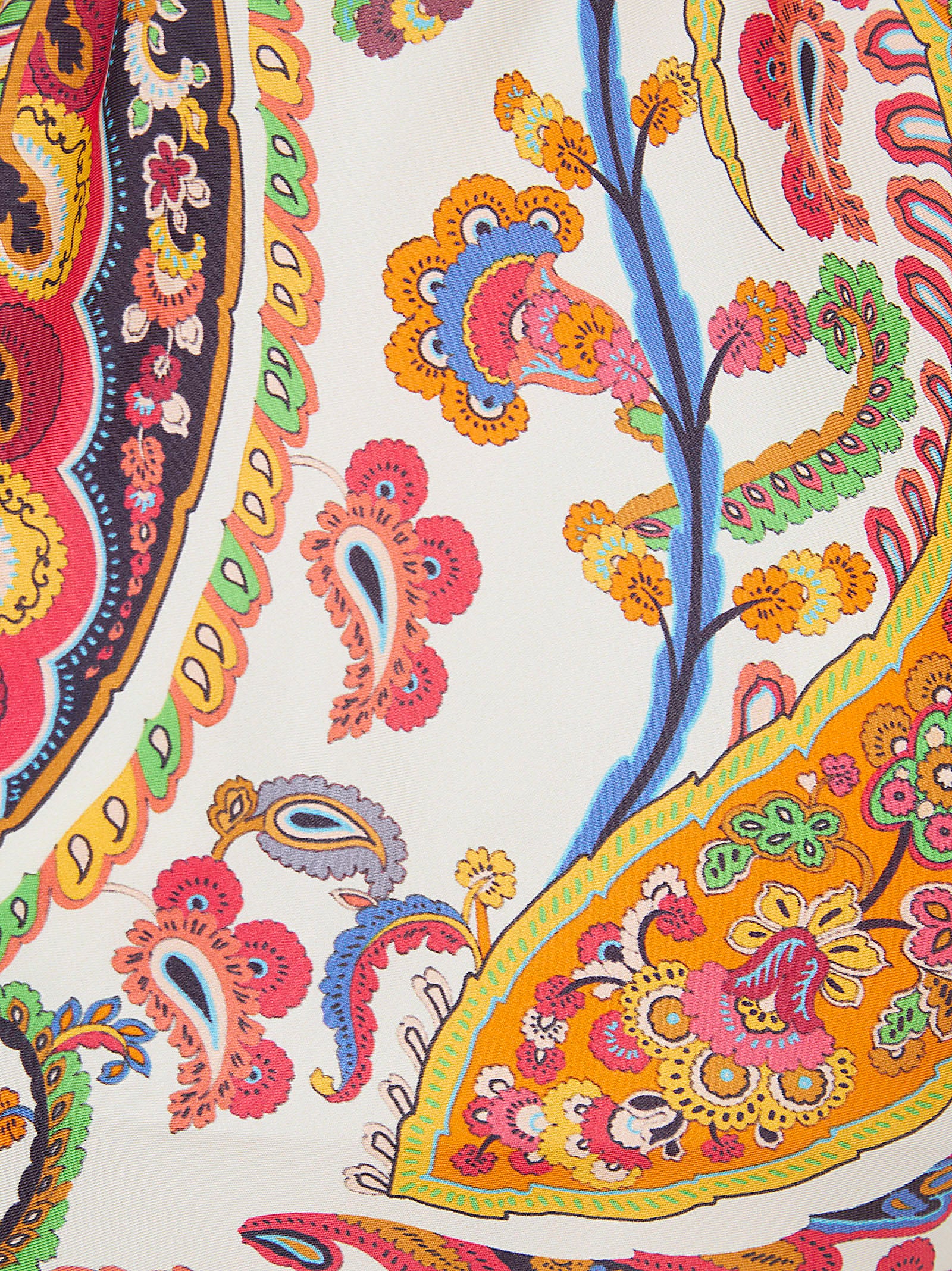 Pure Silk Twill Halterneck Self-Tie Flap Top