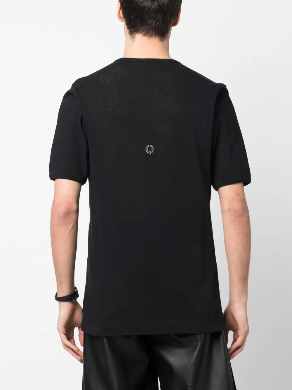 Standard Fit T-Shirt With Round Neckline And Short Sleeves
