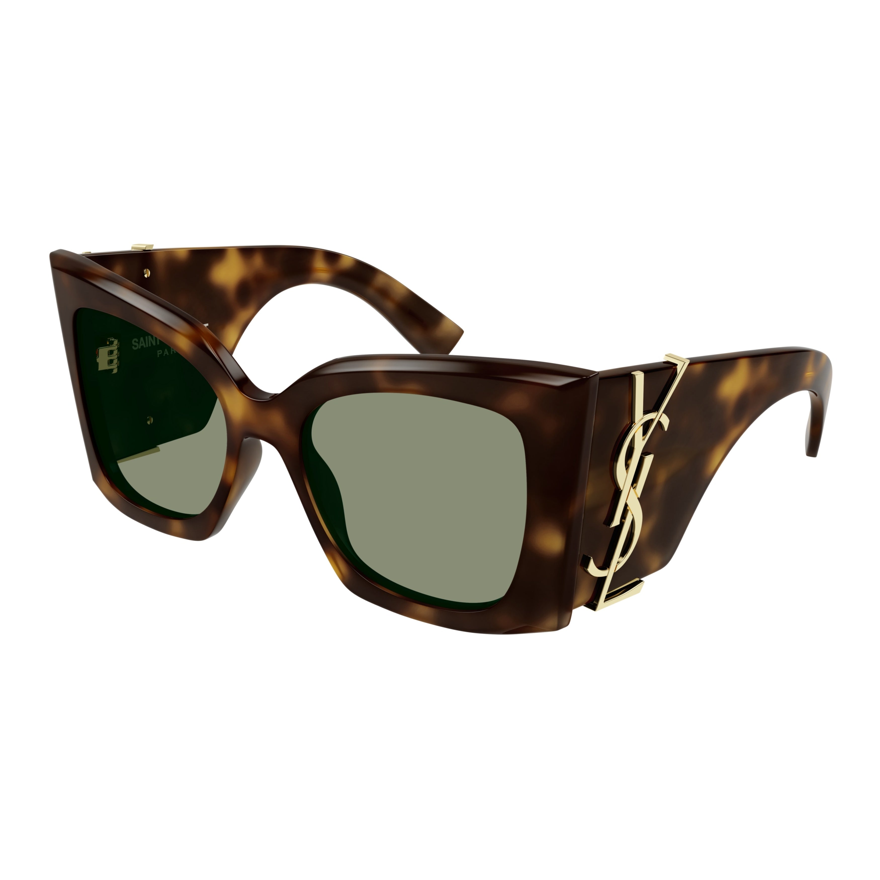 Sl M119 Blaze Oversized Tortoiseshell Sunglasses