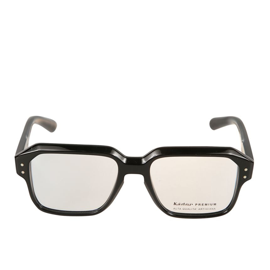 Premium 6 Bold Rectangular Frame Sunglasses with Tapered Arms
