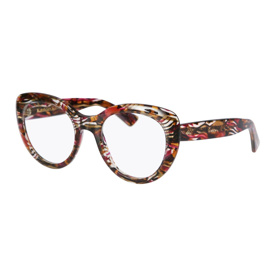 Sophia Glamour Oversized Round Tortoiseshell Sunglasses with Striking Arms