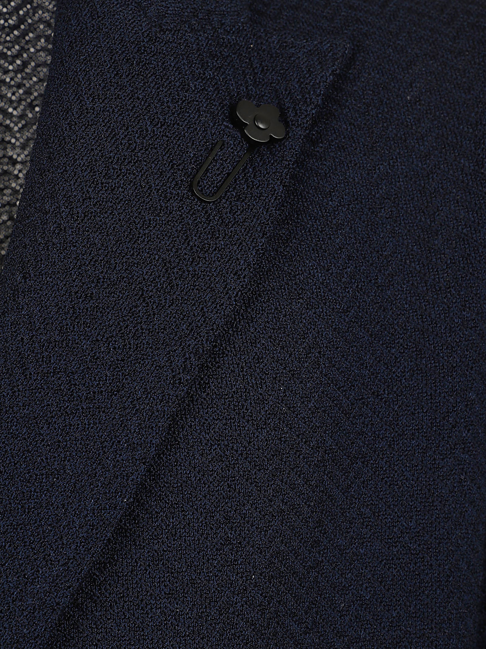 Double-Breasted Tailored Jacket with Textured Finish