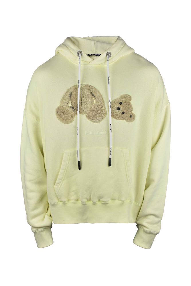 Pastel Yellow Hooded Sweatshirt