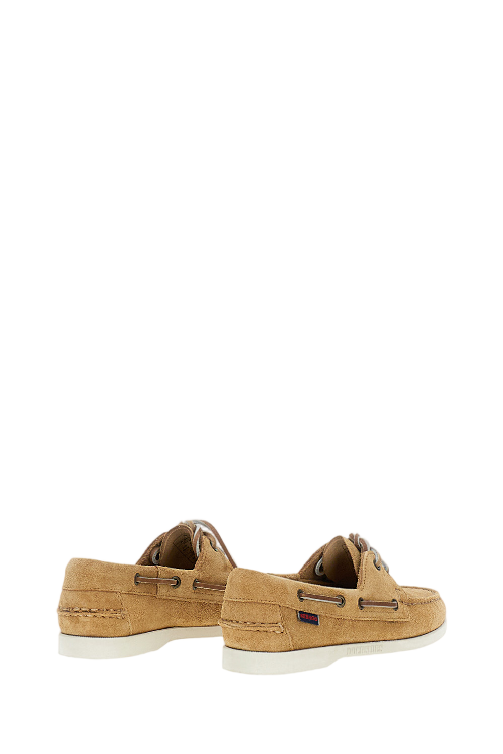 Beige Portland Flesh Out Suede Boat Shoes