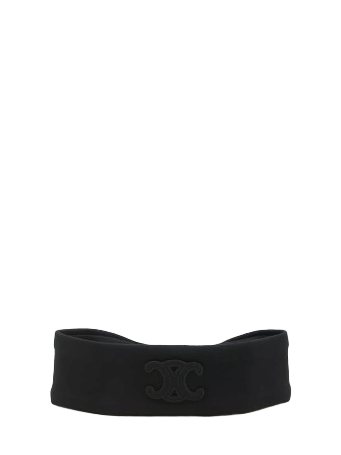 Minimalist Black Wool Headband