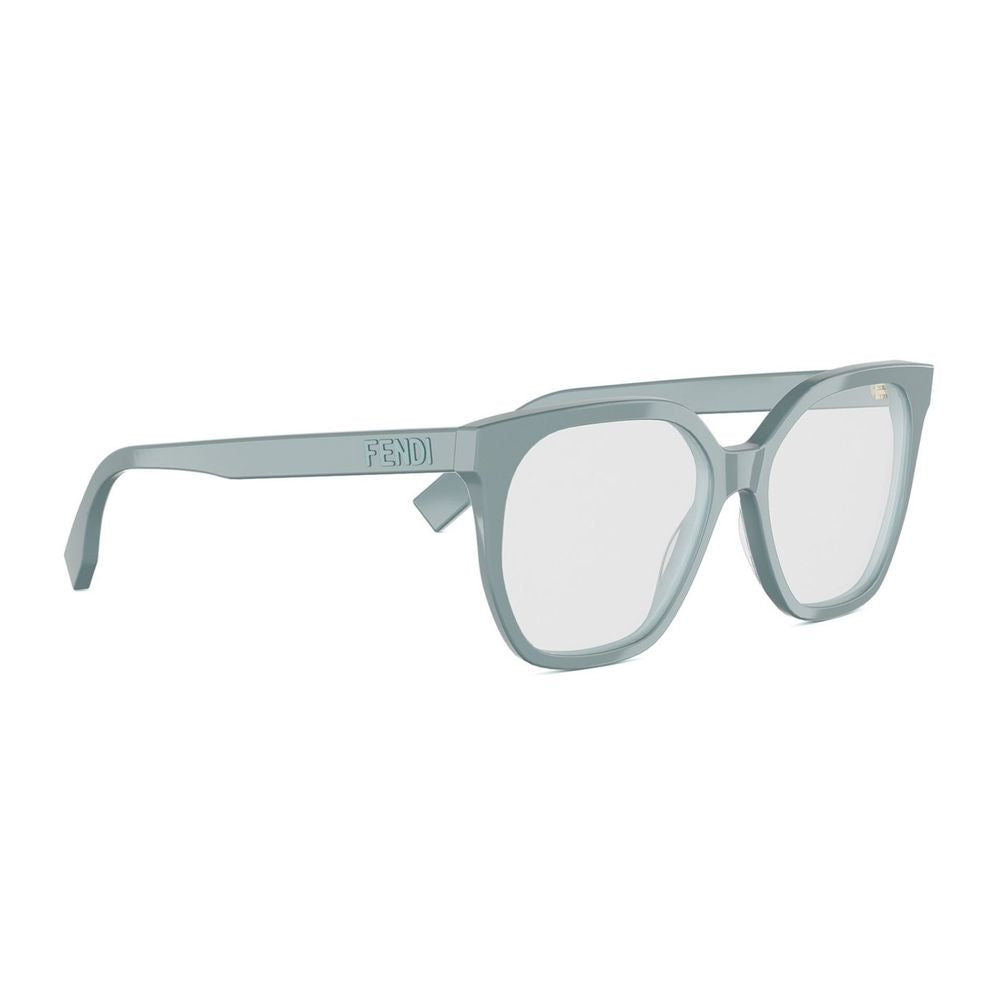 Fe50087I Lettering Square Glasses