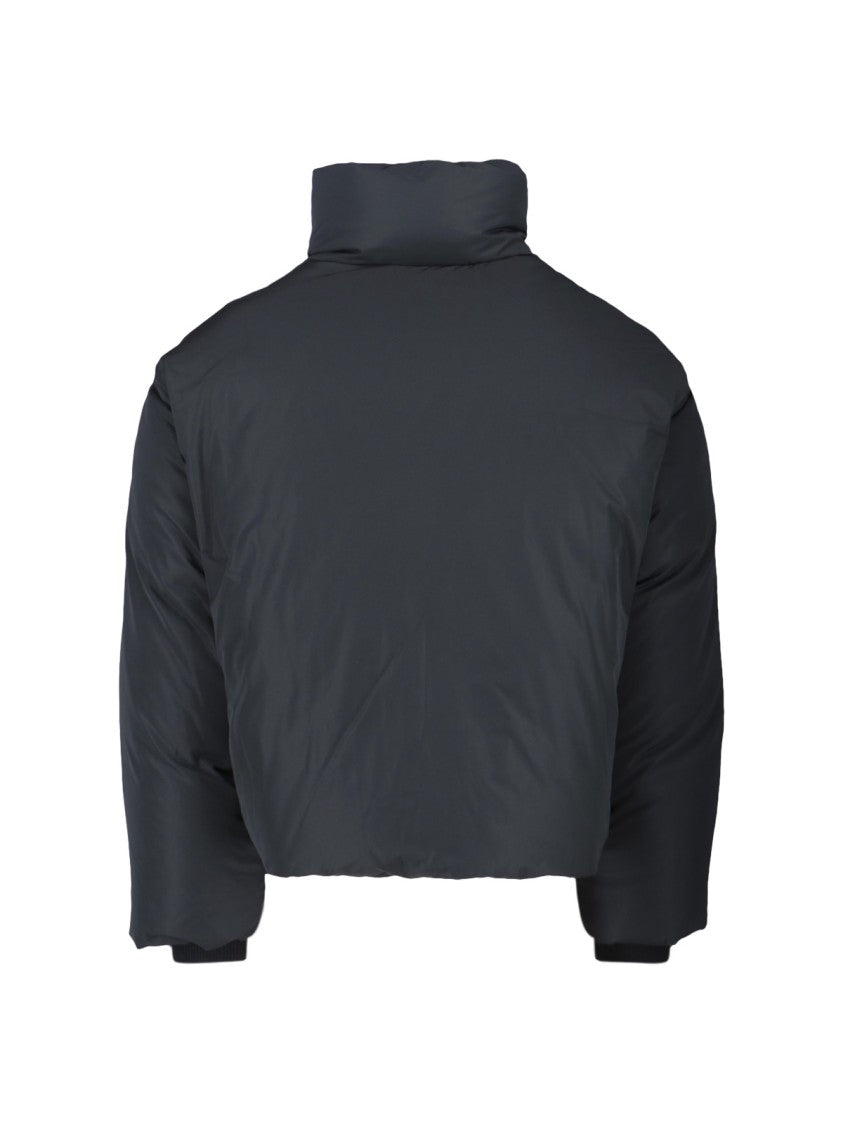 Sleek Black Jacket With Structured Silhouette