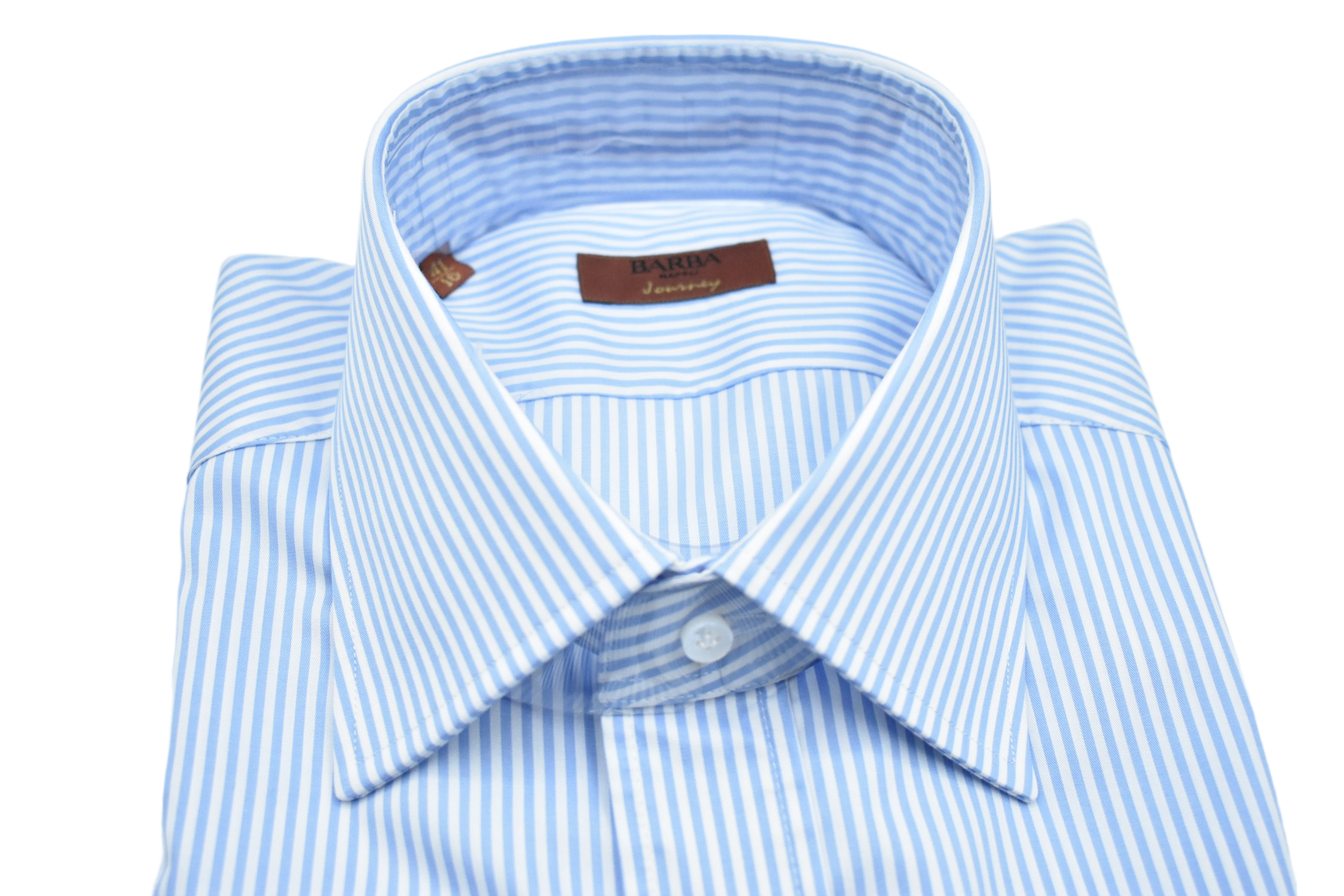 Light Blue Vertical Stripe Dress Shirt
