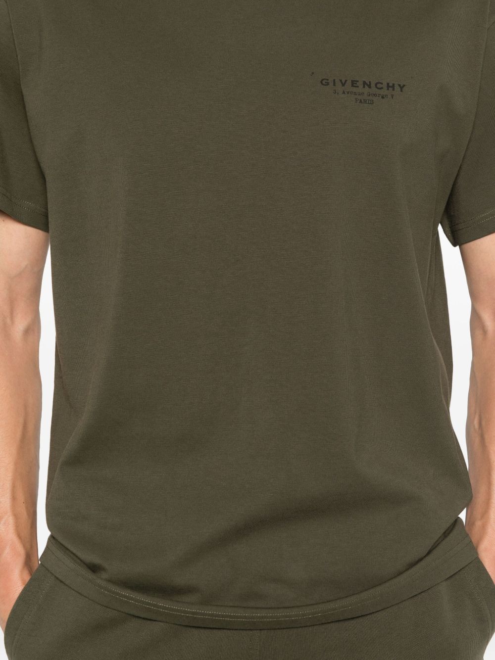 Khaki Crew Neck T-Shirt