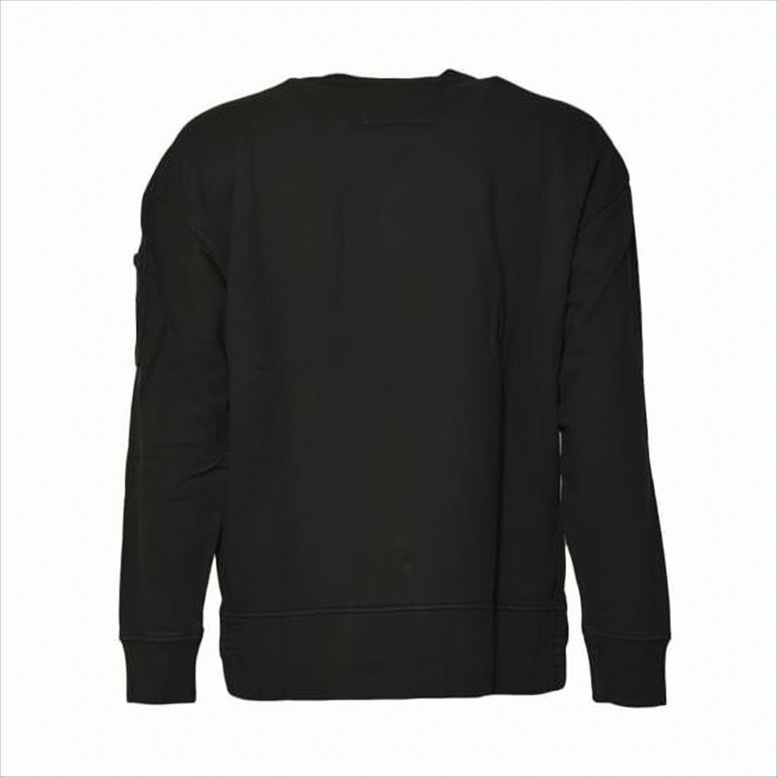 Relaxed Fit Long-Sleeve Sweatshirt With Signature Lens Detail