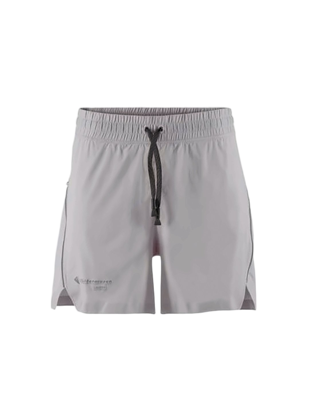 Minimalist Grey Shorts with Elastic Waistband