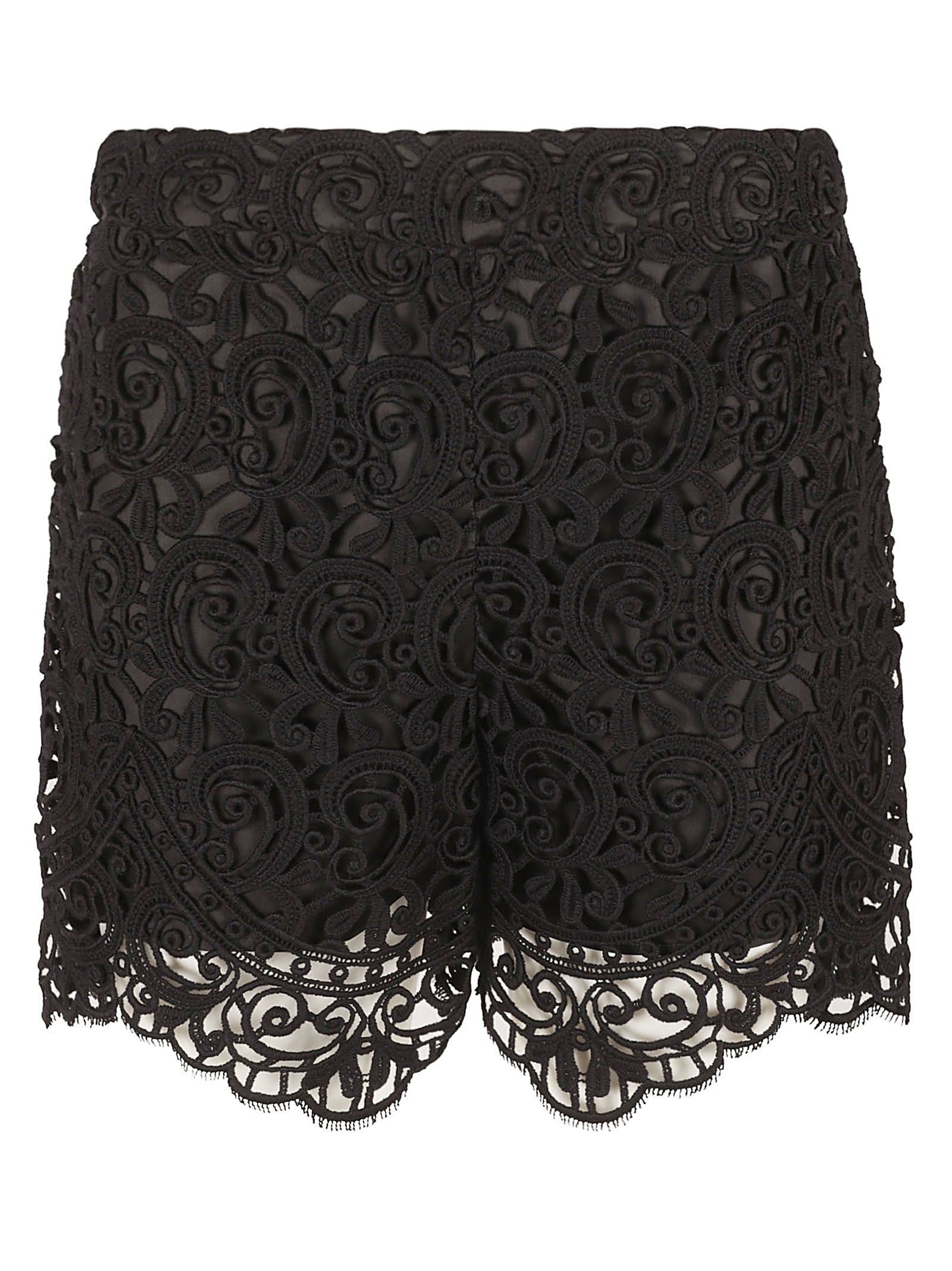 Tailored Black Shorts With Classic Design