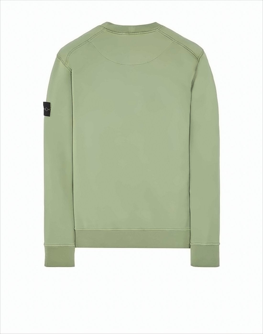 Minimalist Long-Sleeve Sweatshirt with Distinctive Patch Logo