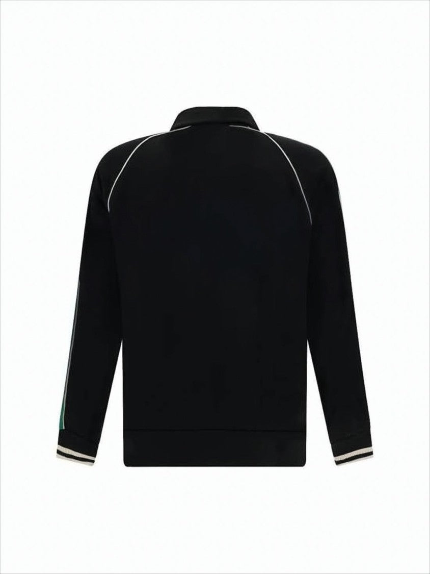 Zip-Up Jacket with High Collar