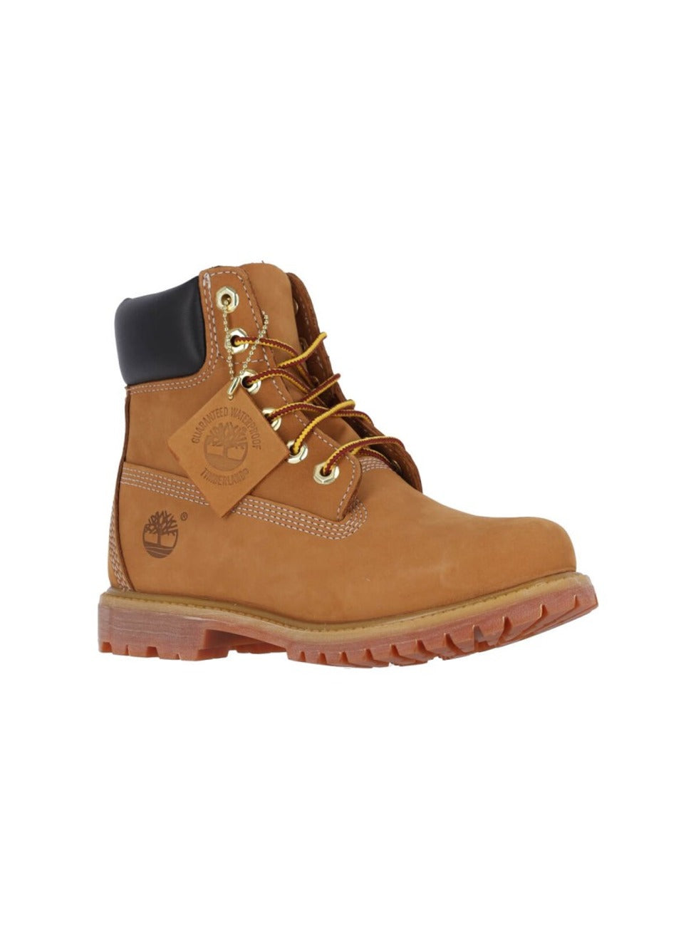 Sturdy Beige Leather Ankle Boots
