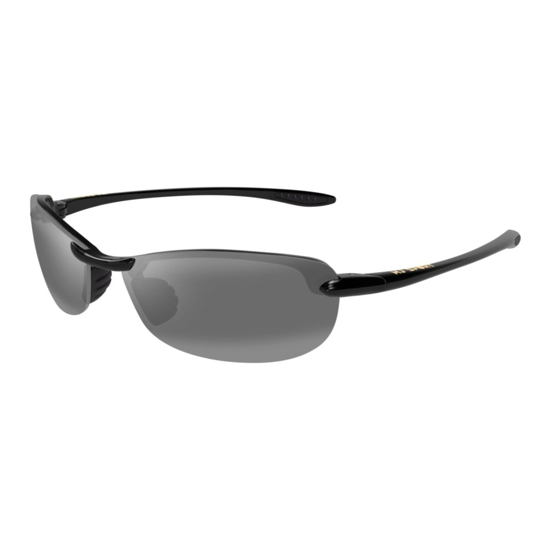 Makaha Rimless Sunglasses with Dark Rectangular Lenses