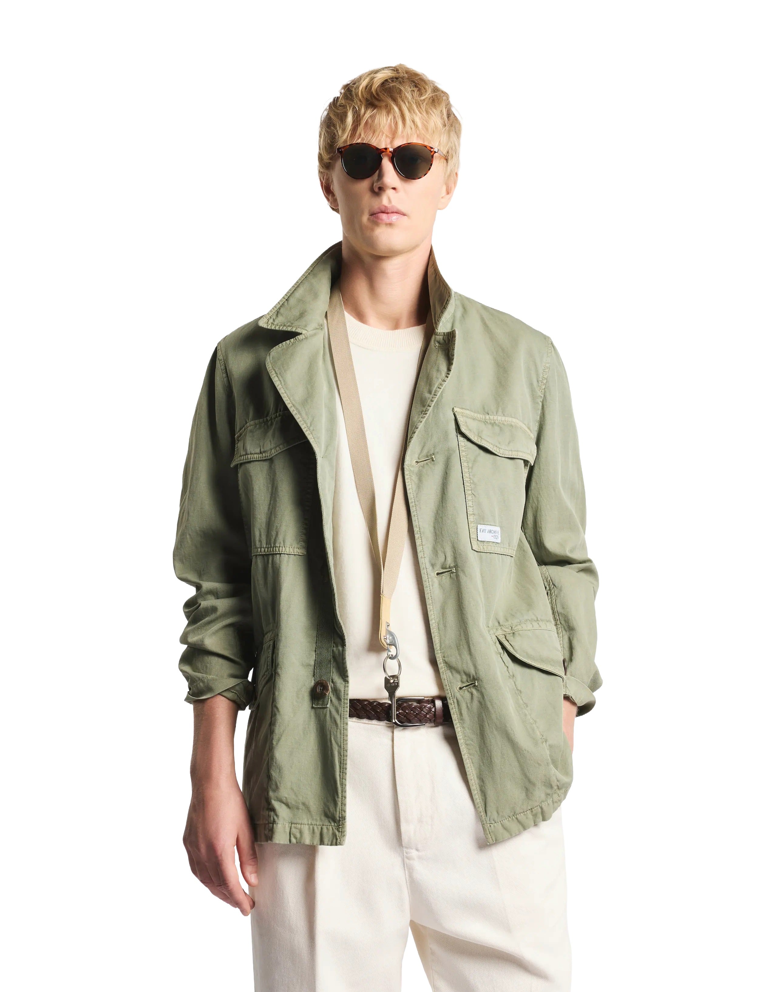 Timeless Field Jacket with Flap Pockets