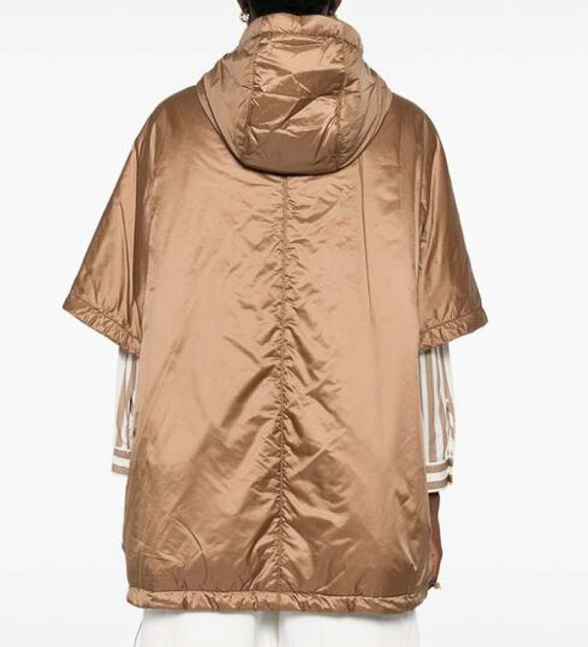 Short Padded Jacket with Smooth Finish
