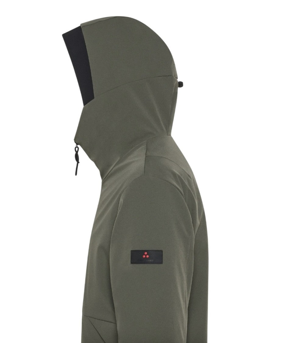 Trench Coat In Stretch Nylon