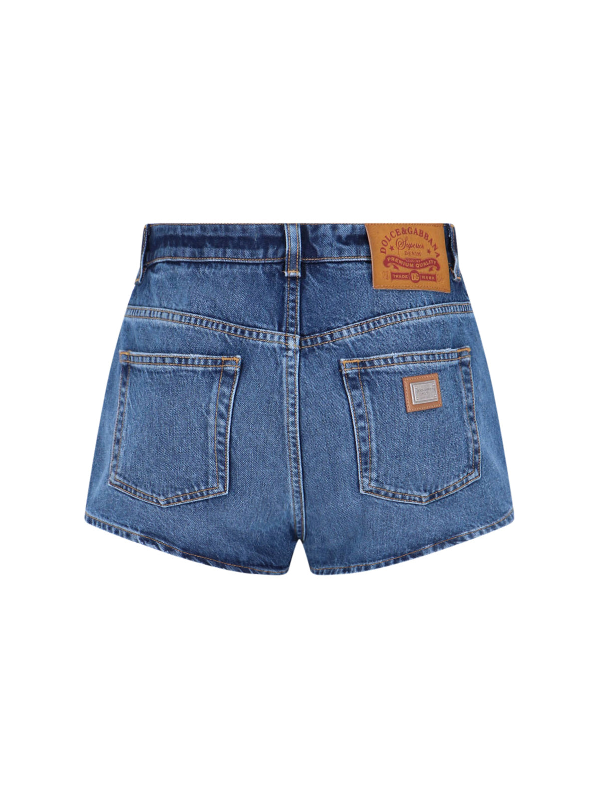Blue Denim Shorts