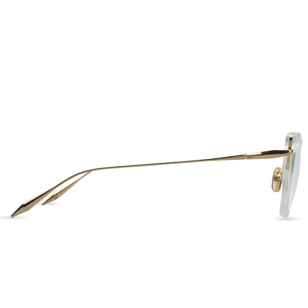 Amorly Cat-Eye Optical Eyewear with Gold Accents