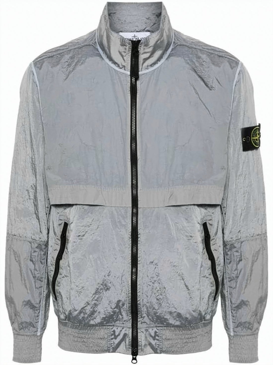 Lightweight Silver Bomber Jacket