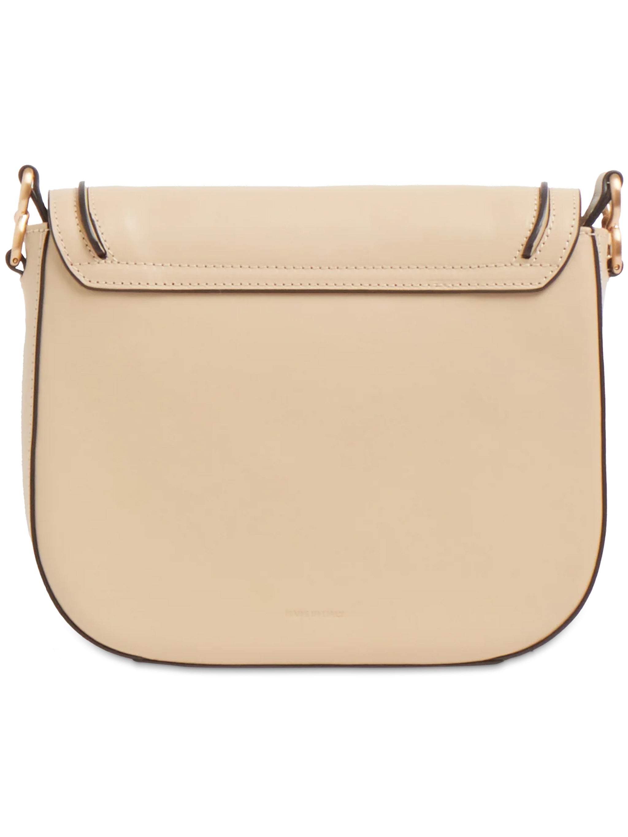 Crossbody Structured Smooth Leather Satchel