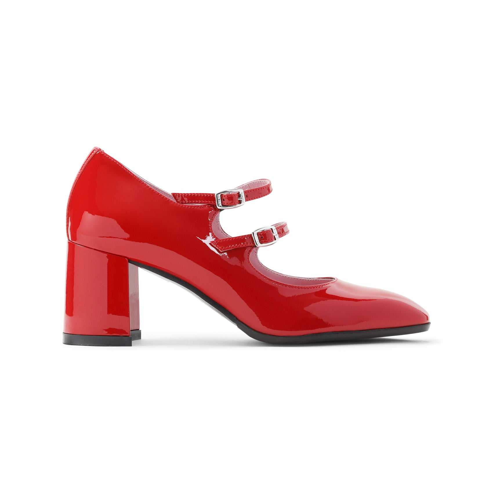 ALICE 6.5cm Heel Calf Leather Pumps