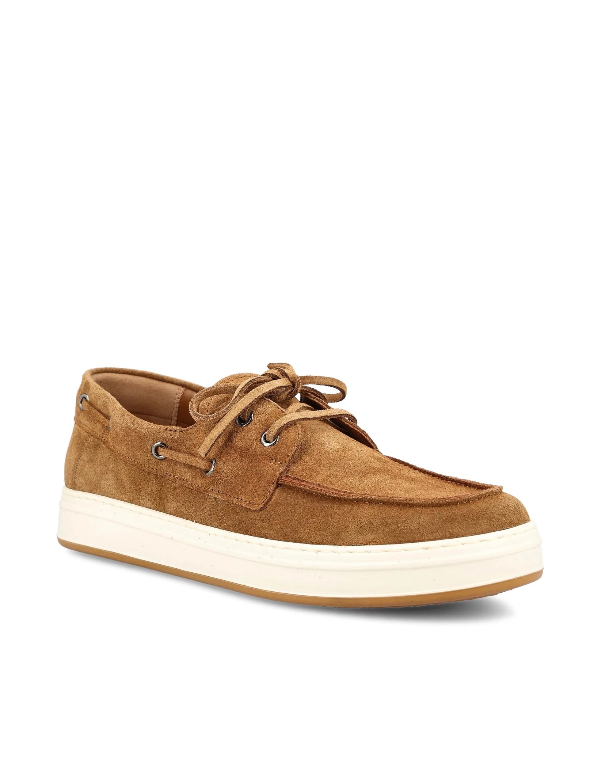 Light Brown Suede Sneakers