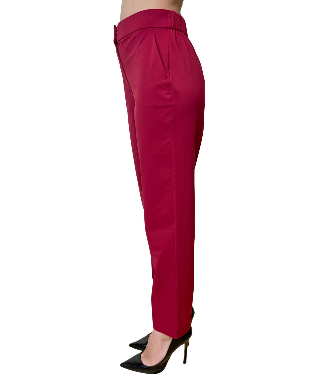 Dark Red Mmlpaio Polyamide Trousers