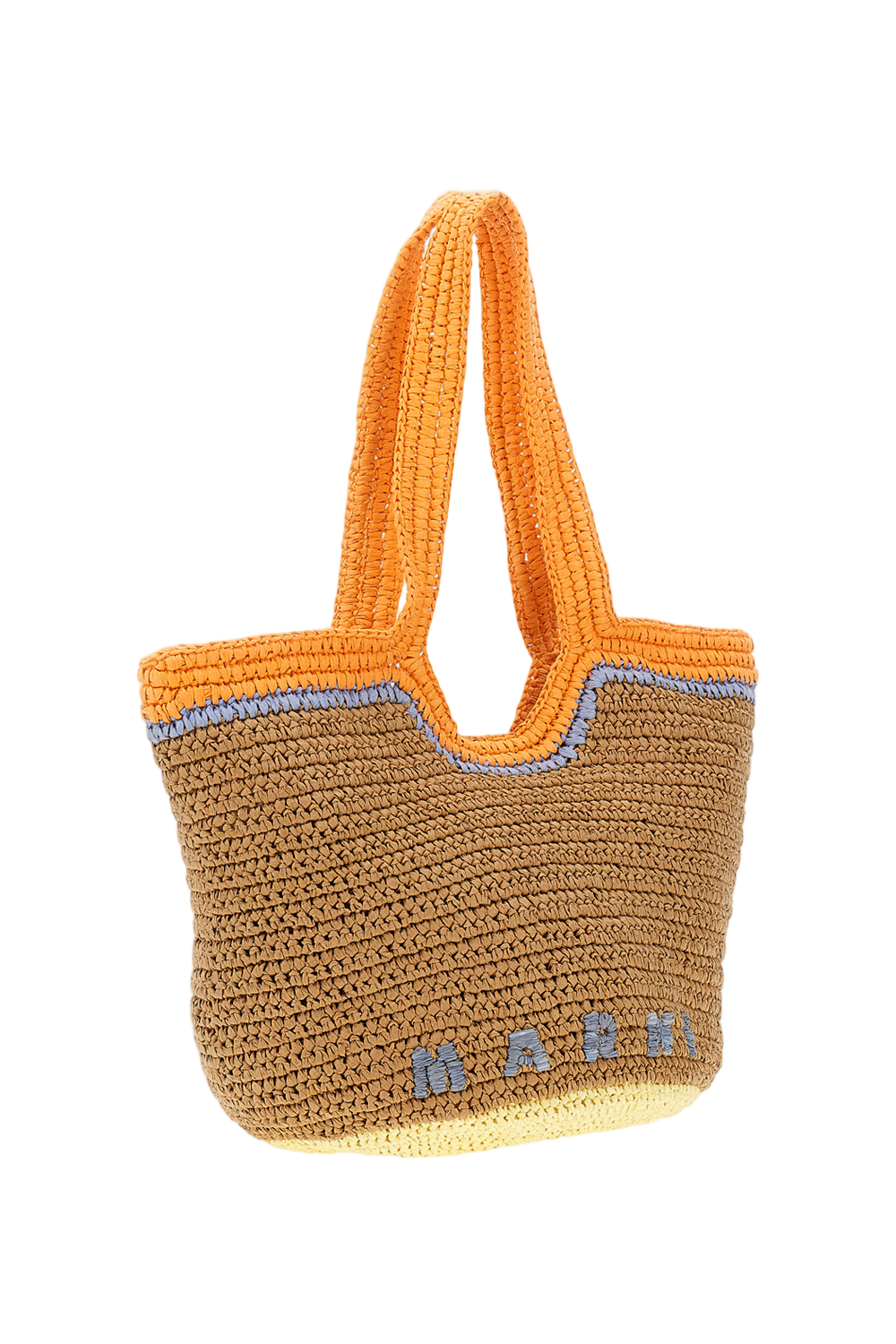 Multicolor Seaside Crochet Hobo Bag