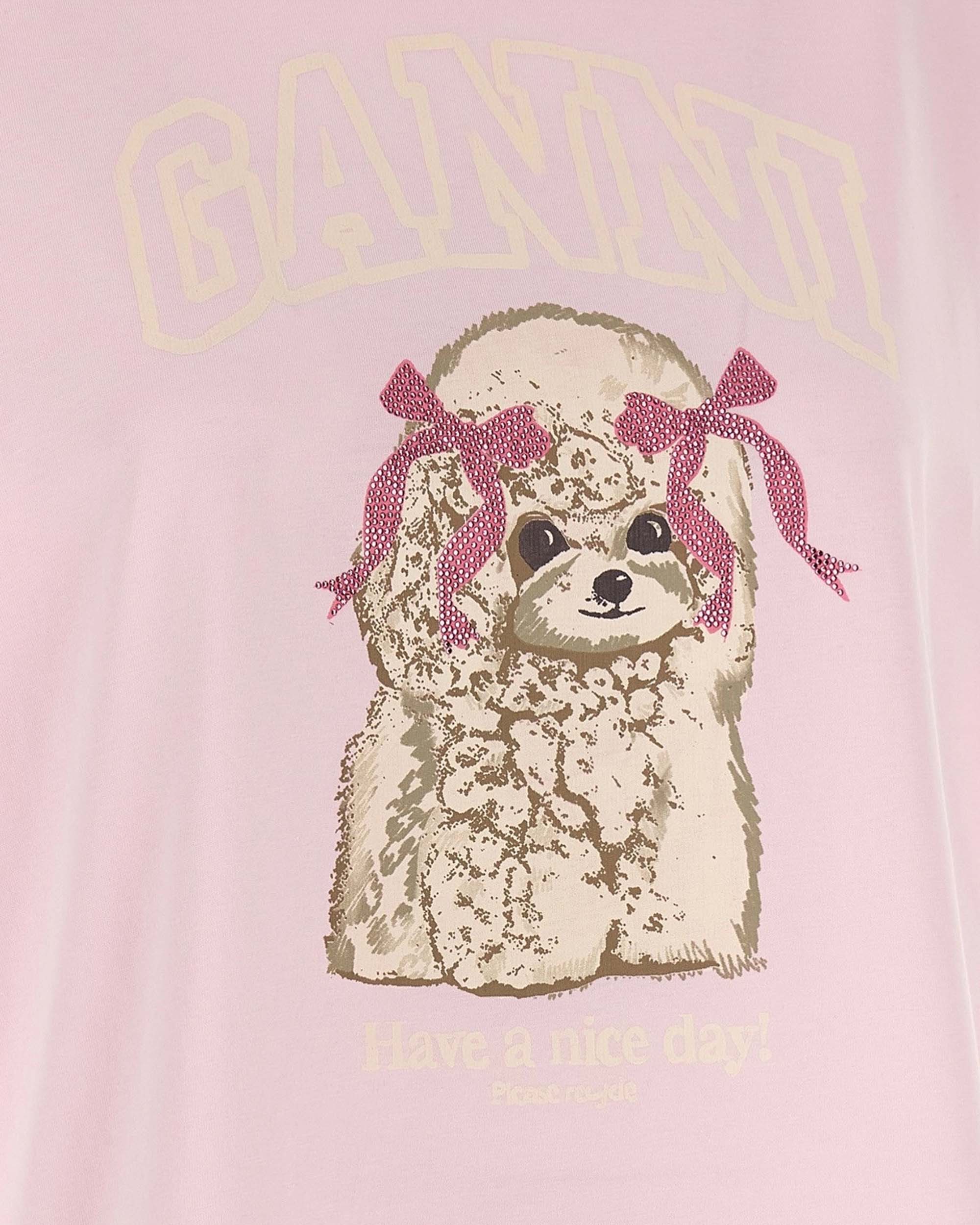 Poodle Chalk Pink T-Shirt