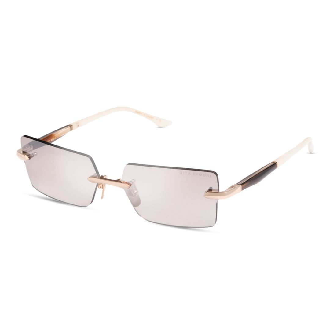 Eymori Rimless Sunglasses with Rectangular Gradient Lenses