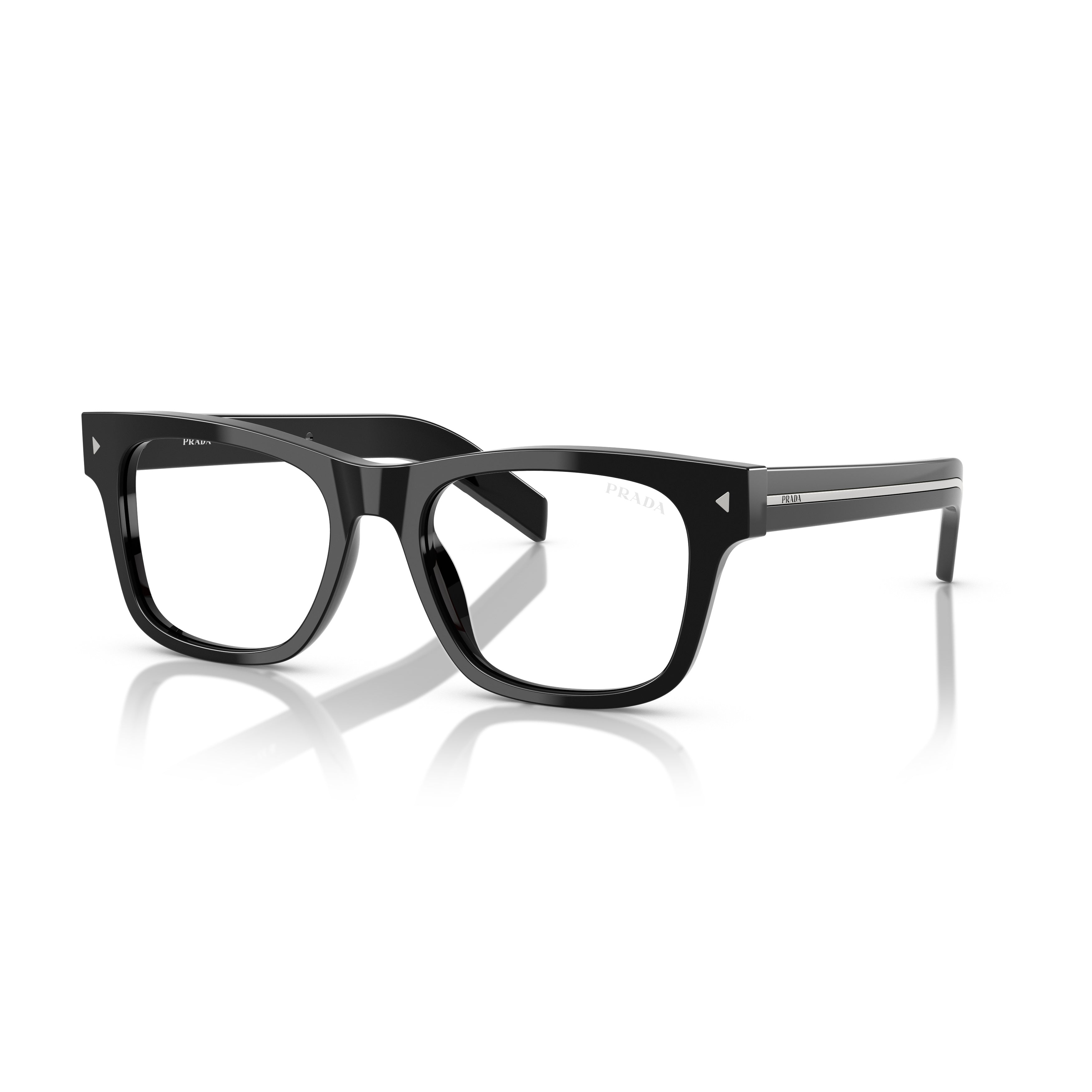 0pr A17s Rectangular Acetate Frame Sunglasses