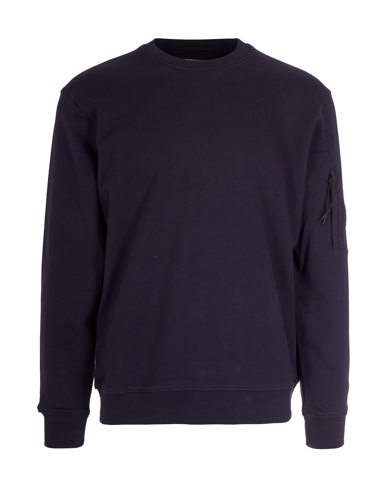 Diagonal Raised Fleece Crewneck Sweatshirt