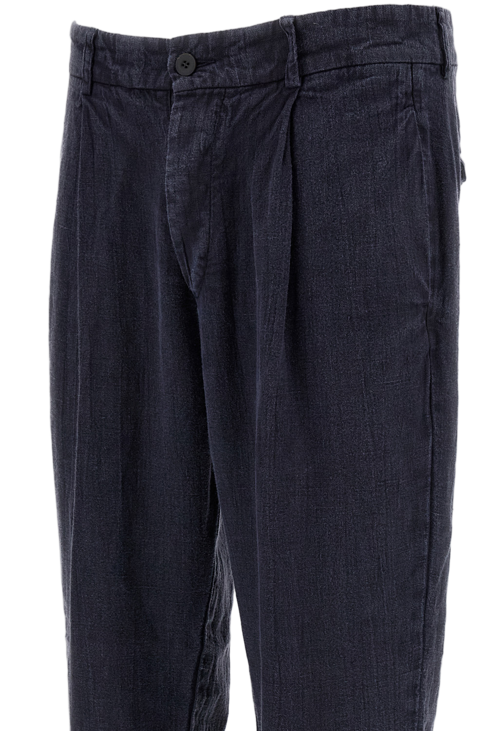 Linen Pleated Front Pants