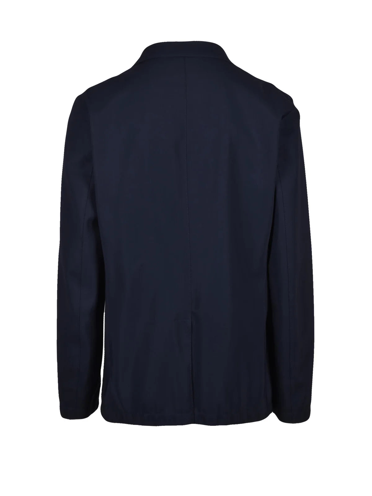 Blue Polyamide Elastane Stretch Nylon Jacket