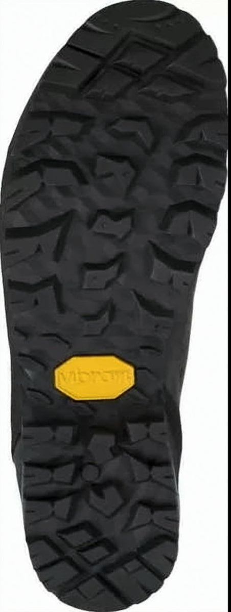High-Top Black and Dark Grey Hiking Boots