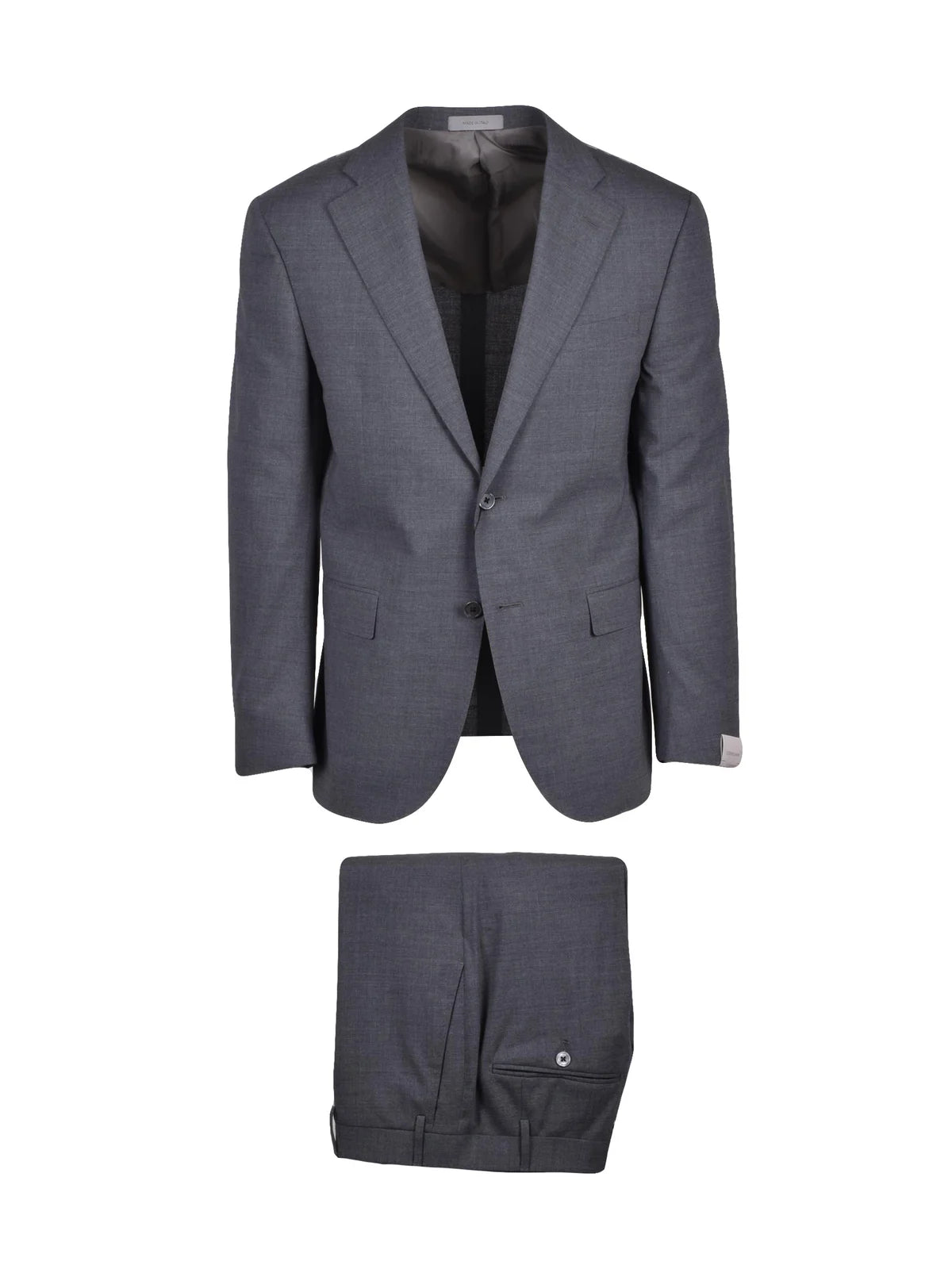 Grey Cupro Men Suit