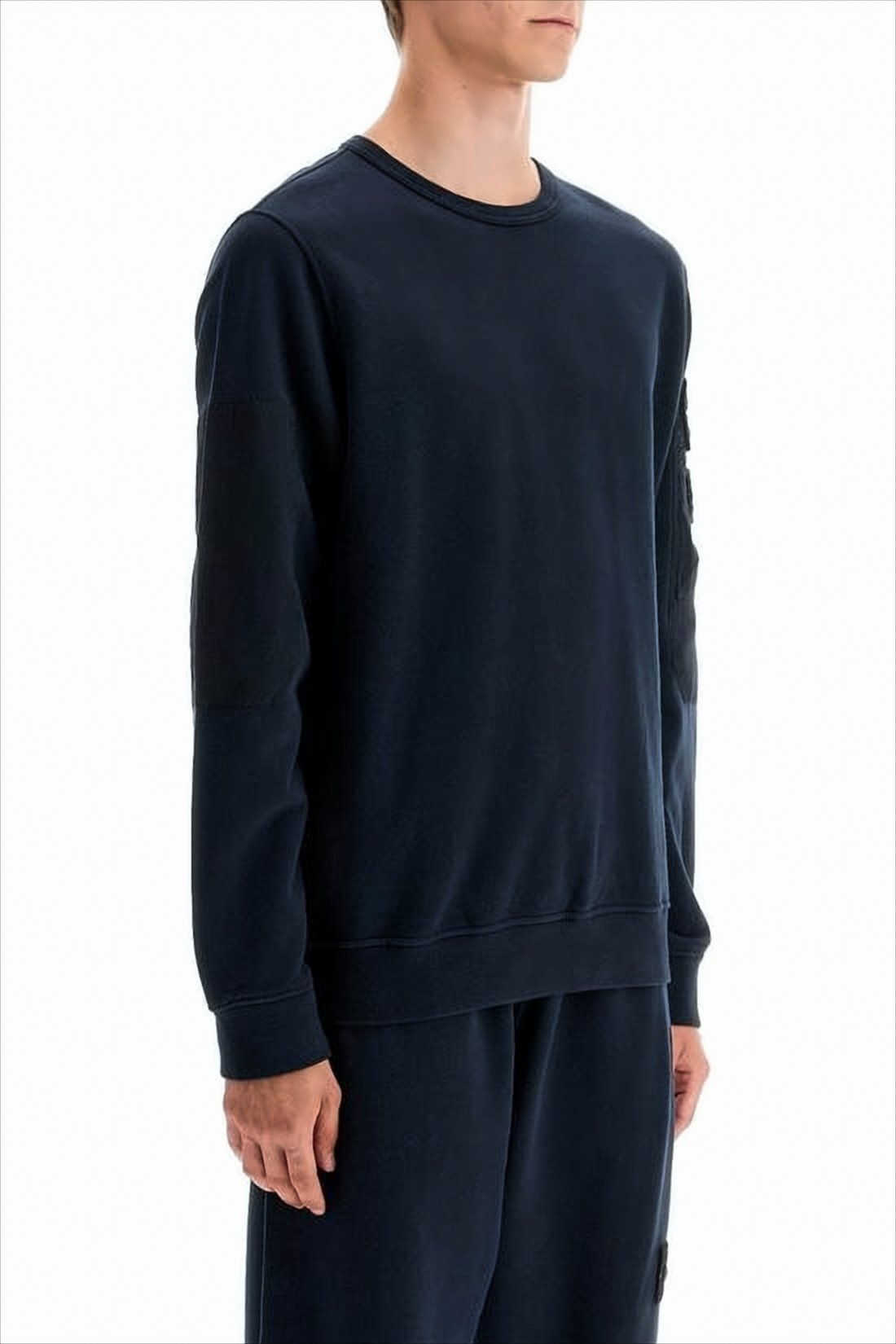 Black Sweatshirt With Unique Patch