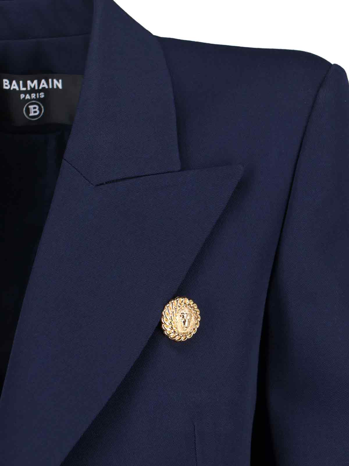Double-Breasted Blazer – Blue