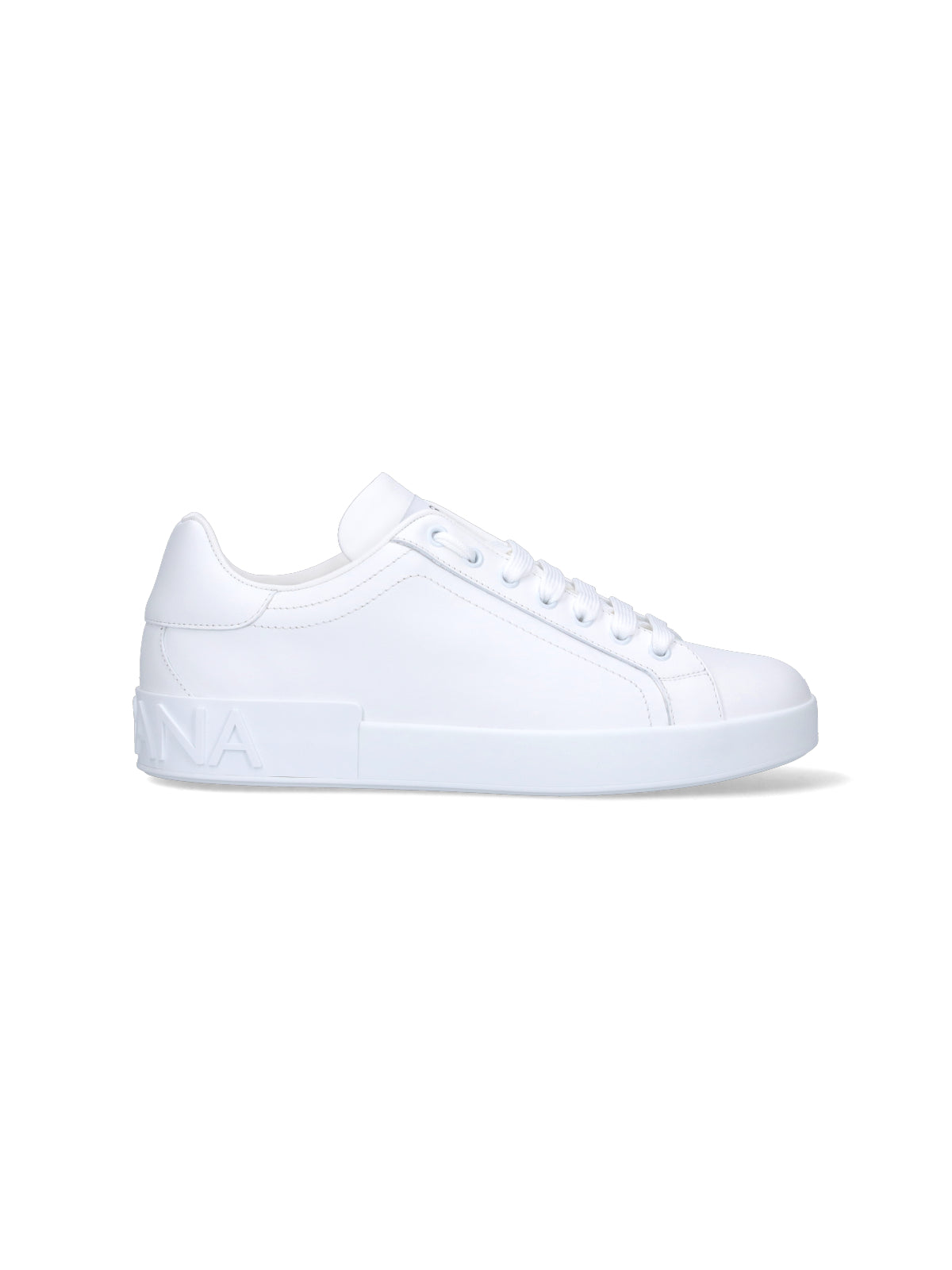 Low-Top Minimalist Sneakers With Embossed Branding