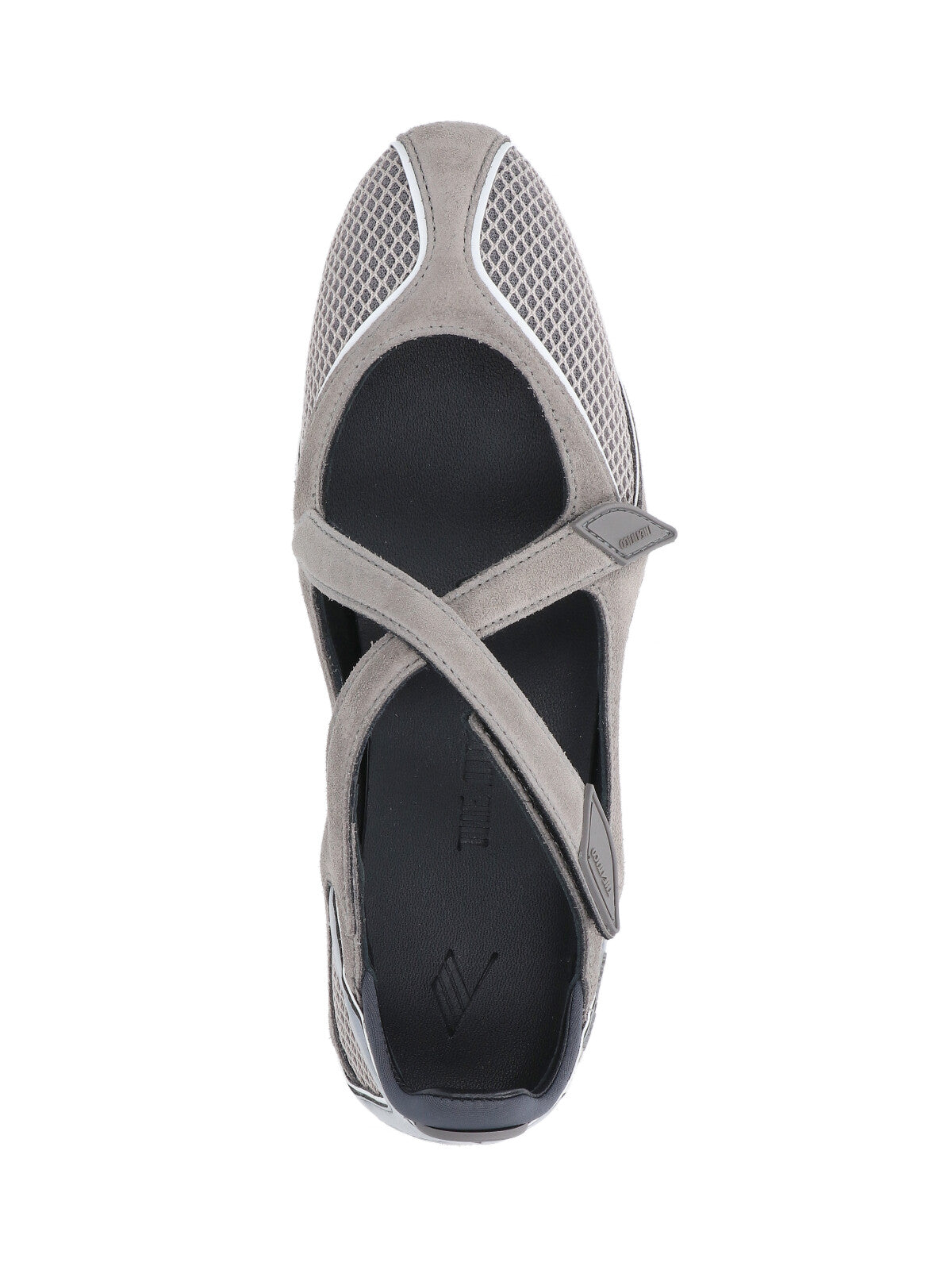 "Floor 01" Flat Ballerinas – Grey