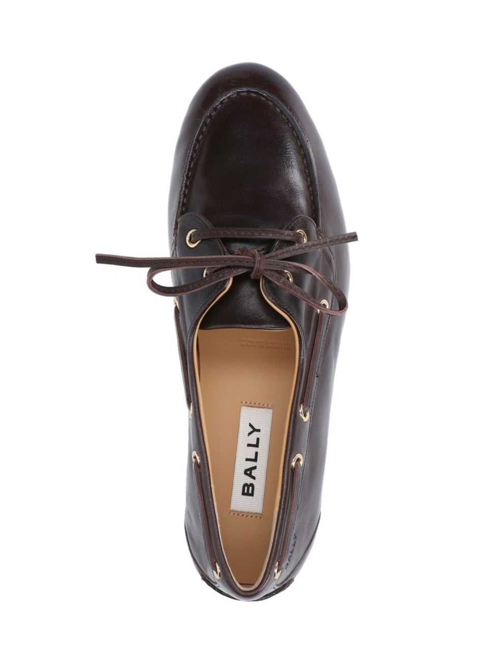 Dark Buffalo Leather Slip-On Loafers