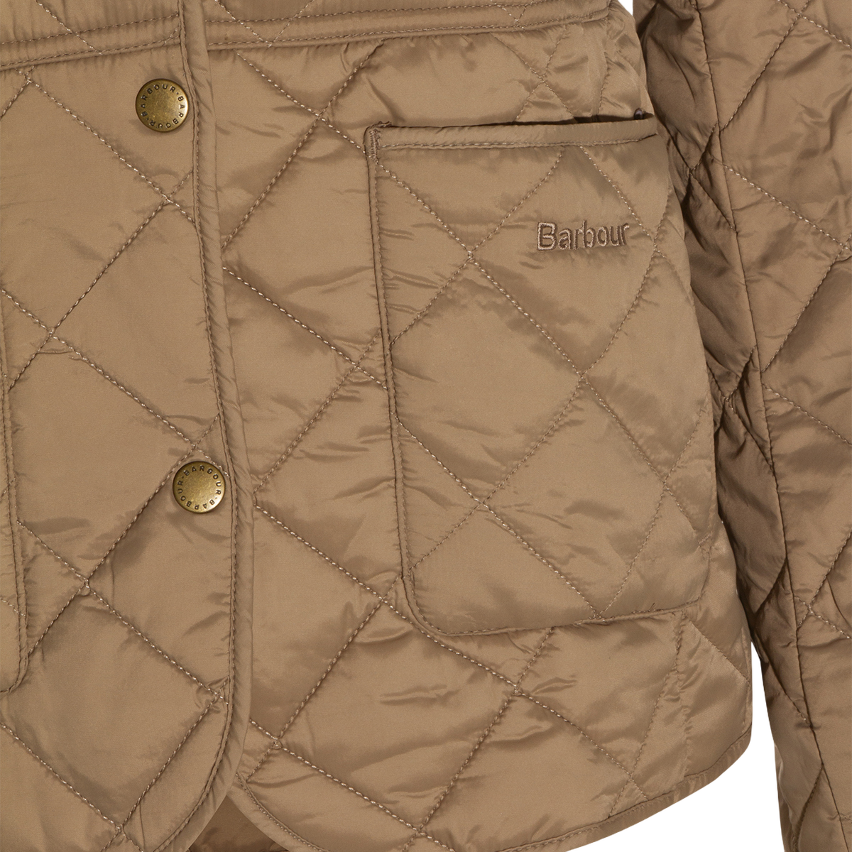 Quilted Jacket With Tailored Fit