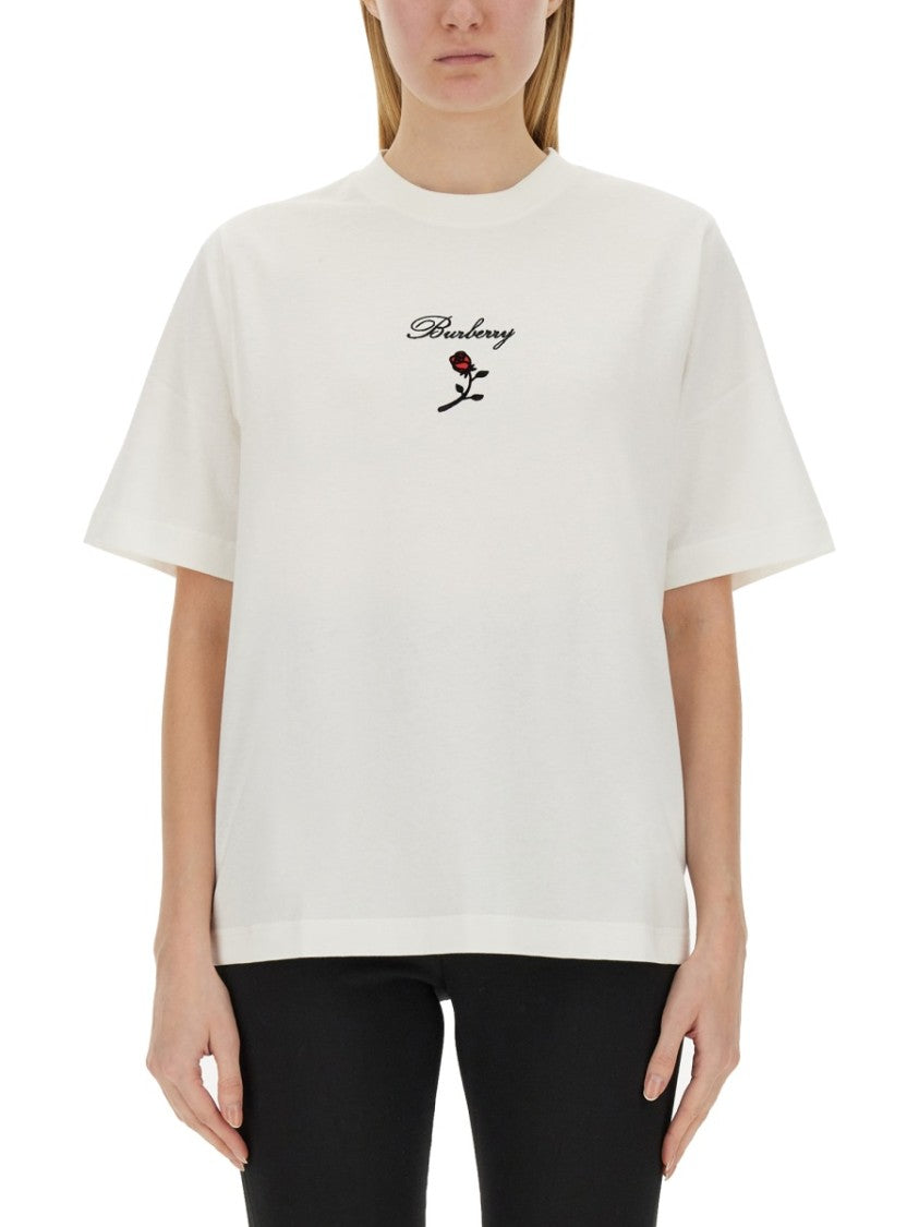 Logo-Embellished Regular Fit T-Shirt